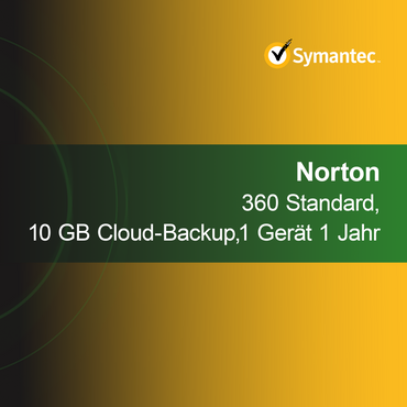 Norton 360 Standard, 10 GB αποθήκευση στο cloud, 1 συσκευή 1 έτος