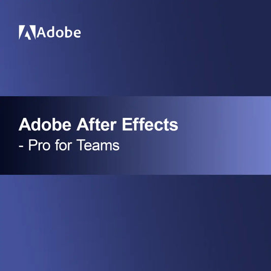Adobe After Effects - Pro csapatoknak