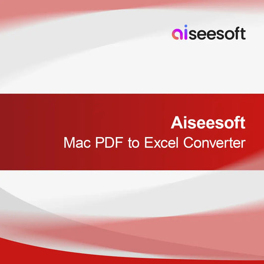 Aiseesoft Mac PDF in Excel Converter