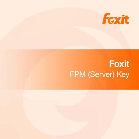 Foxit FPM (Server) Nøkkel