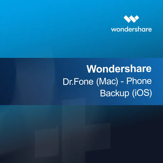Wondershare Dr.Fone (Mac) - Varnostna kopija telefona (iOS)