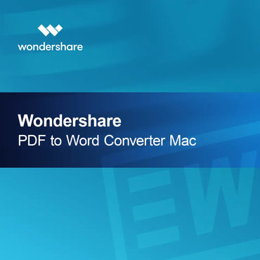 Wondershare PDF in Word Converter Mac