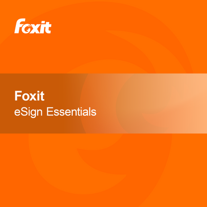 Foxit eSign Základy