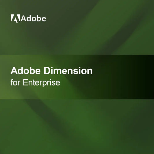 Adobe Dimension vállalati használatra