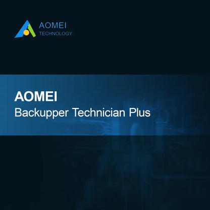 AOMEI Backupper Tekniker Plus