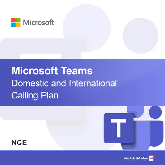Microsoft Teams Yurtiçi ve Uluslararası Arama Planı (NCE)